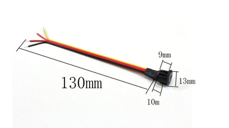 Włącznik dotykowy 12V okrągły, czarny do LED