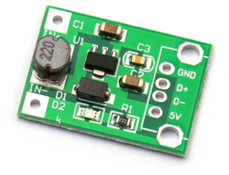 Przetwornica napięcia Step-Up 0.9~5V ->5V