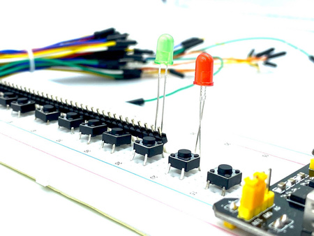 Zestaw prototypowy płytka stykowa MB102 +akcesoria